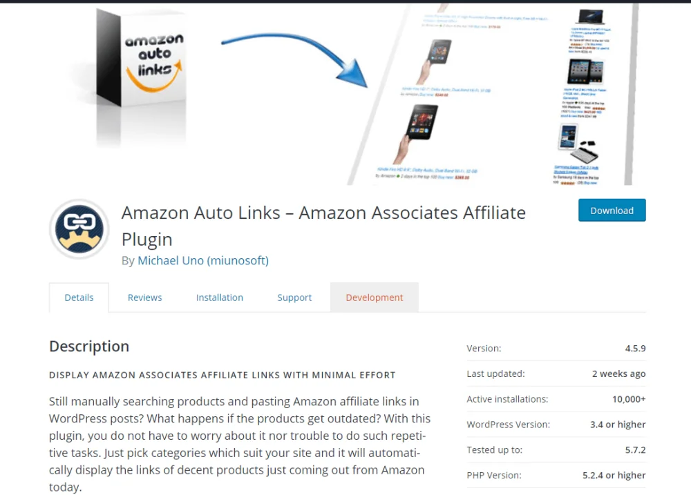 Amazon Auto Links