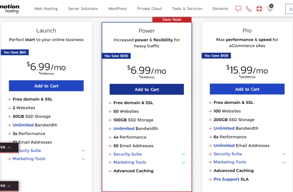 InMotion-Hosting-Pricing