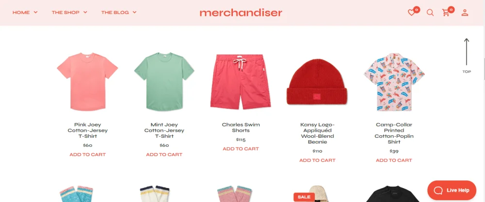 Merchandise-wordpress-theme