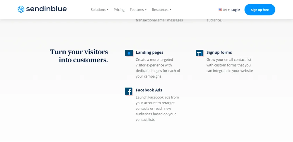 SendinBlue-landing-page
