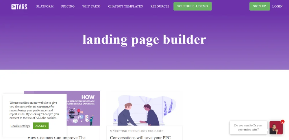 Tars-landing-Page