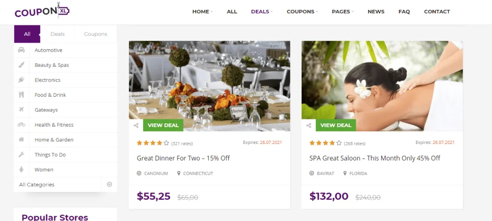 cuponXl-wordpress-theme