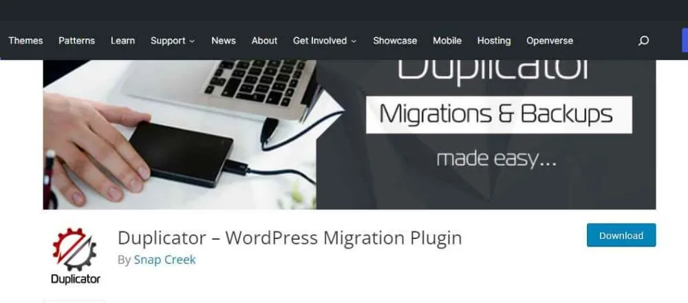 Duplicator-Backup-Plugin