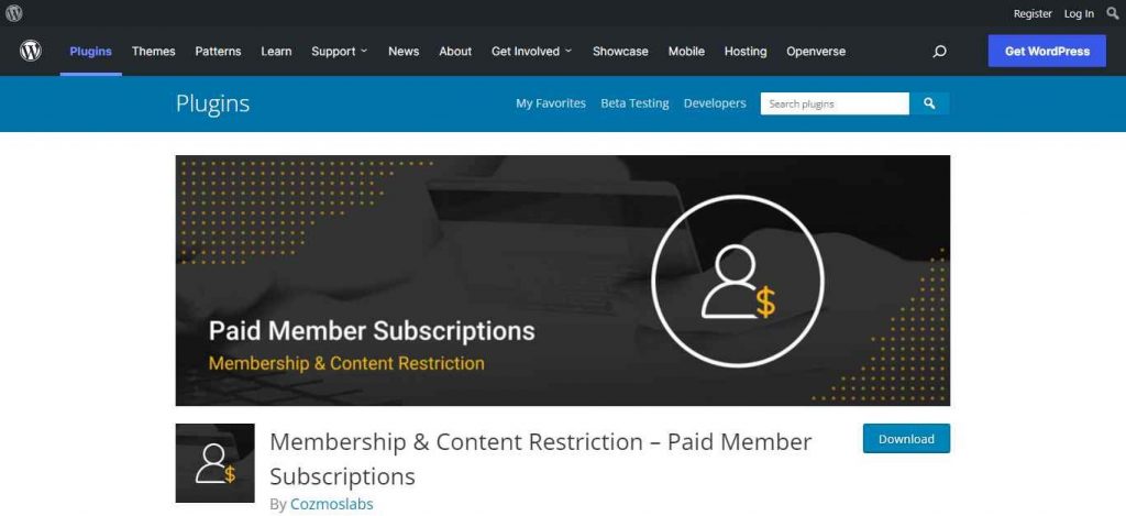 Paid-Member-Subscriptions