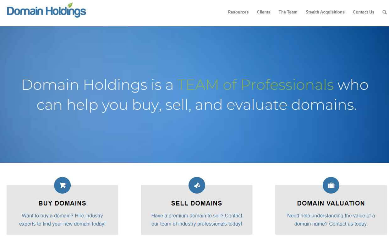 domainholdings-Broker