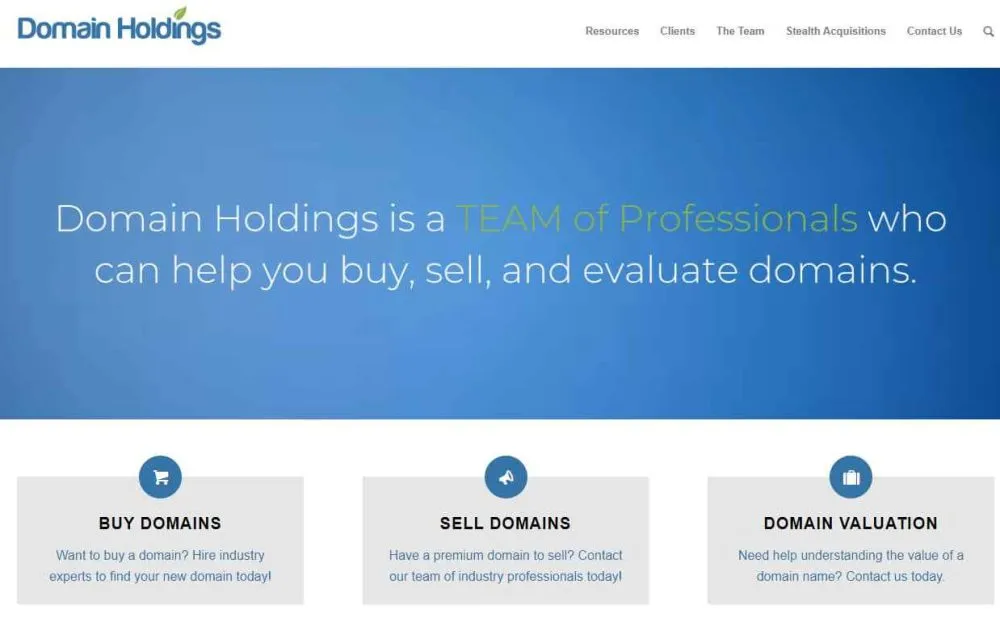domainholdings-Broker