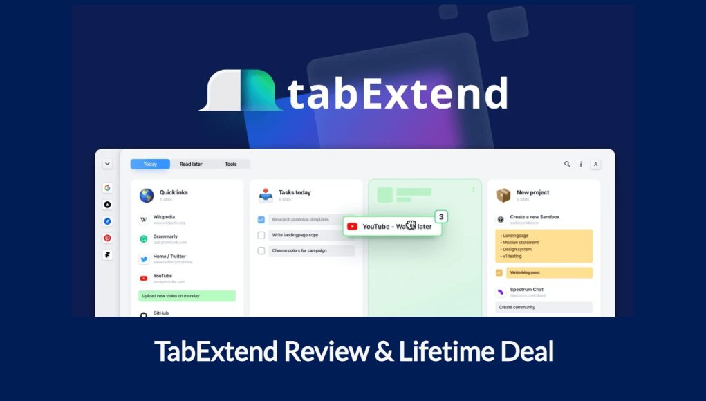 TabExtend Review Lifetime Deal