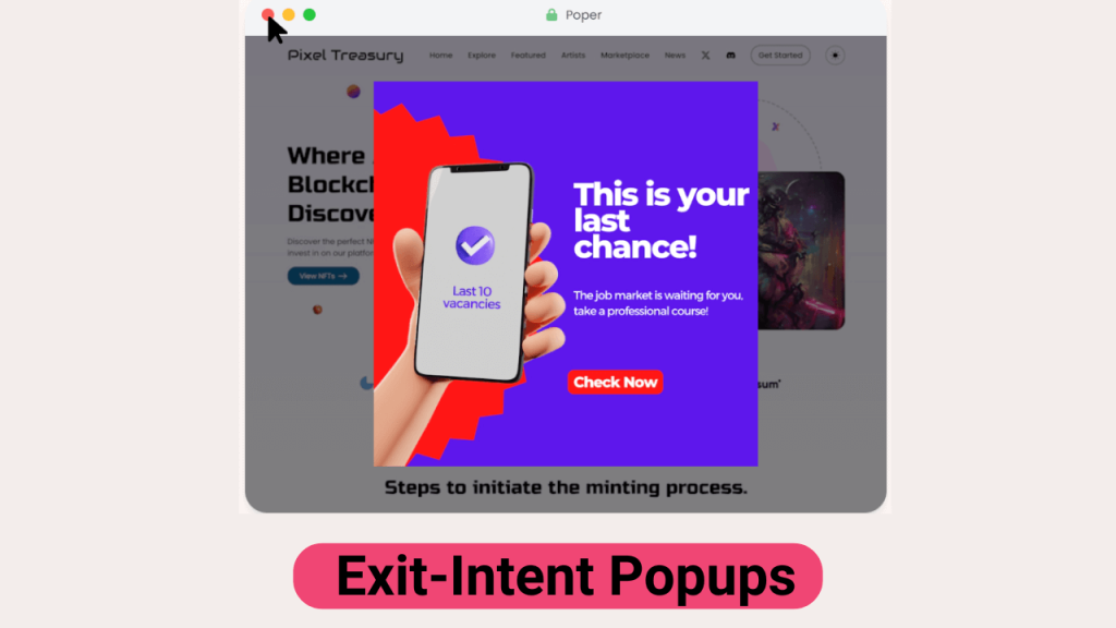 Exit-Intent-Popups