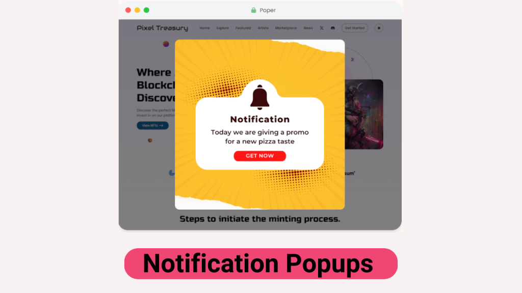 Notification-Popups