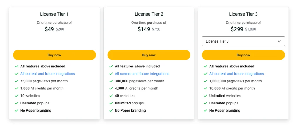 Poper-Pricing-Plan