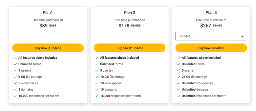 Formly Appsumo Lifetime deal