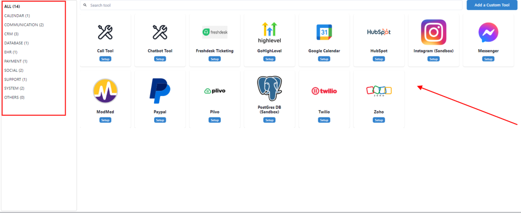 Comprehensive Tools Library