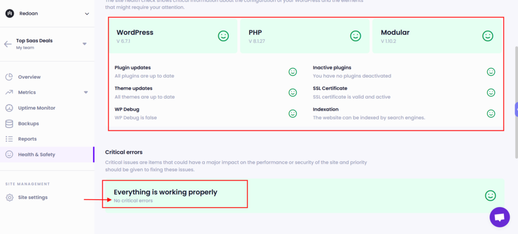 Automated Security Checks