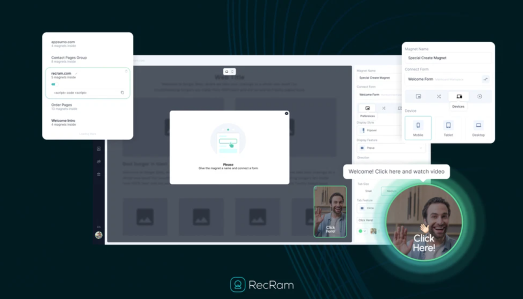 Website Magnet Widgets