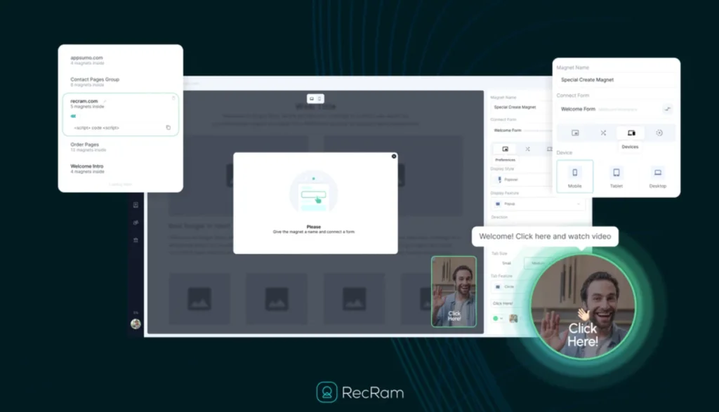 Website Magnet Widgets