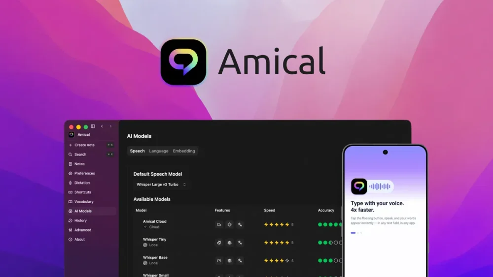 Amical Review : Voice-to-Text AI Tool Review Amical Review